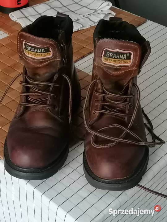 Buty trekkingowe Brahma z naturalnej skóry w 42 Trekkingowe Kraków