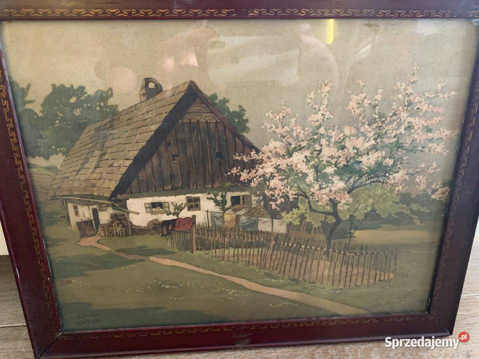 Sprzedam przedwojenne obrazy z Dolnego ląska Warszawa sprzedam