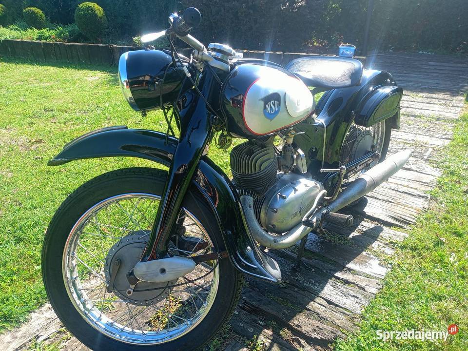 Sprzedam NSU 250 lux Rok produkcji 1955 podkarpackie Tarnobrzeg