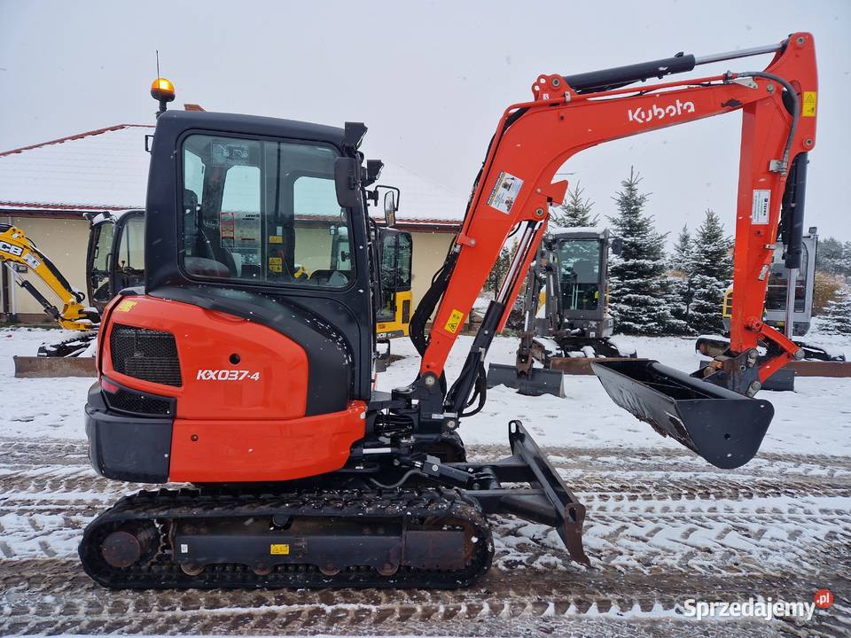 Minikoparka KUBOTA KX 0374 hydrauliczne Ryżki