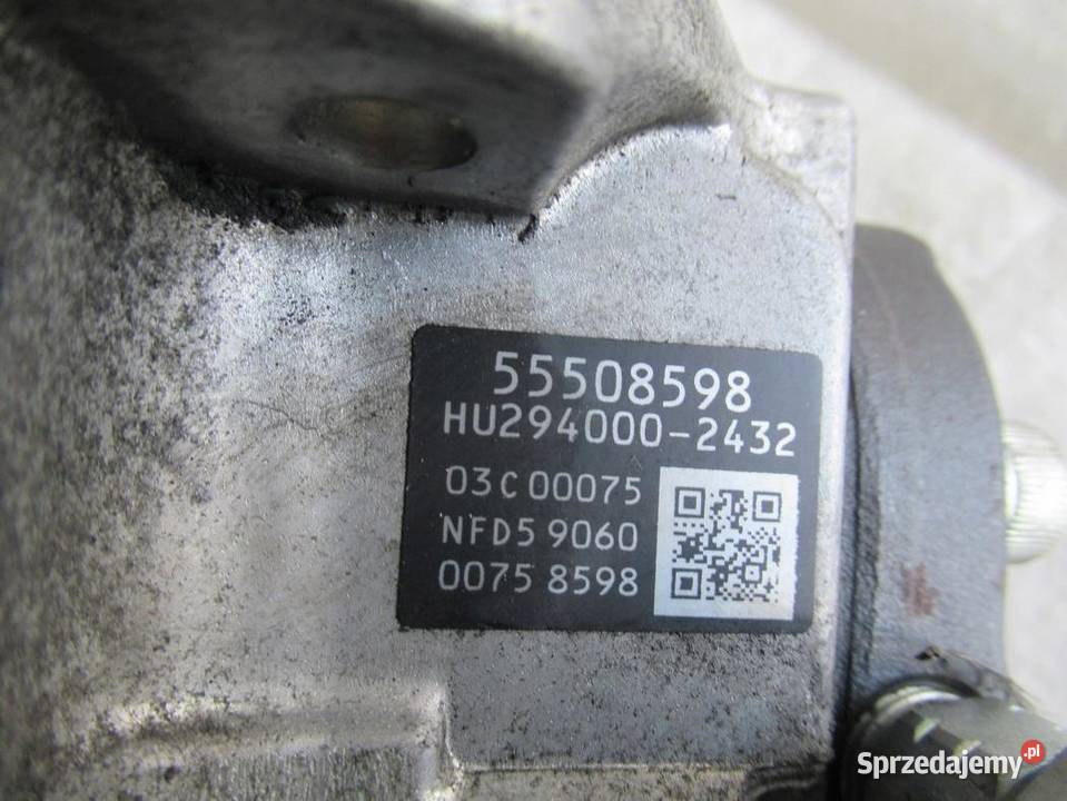 POMPA WTRYSKOWA OPEL ASTA K V 16 CDTI 55508598 osobowe kujawsko-pomorskie