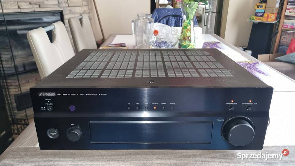 Wzmacniacz stereo YAMAHA AX397 2x60W 8ohm Black Wzmacniacze i pokrewne