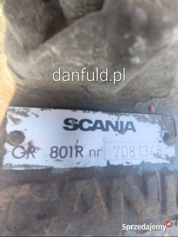 Skrzynia biegów Scania GR801R ciężarowe Łódź sprzedam