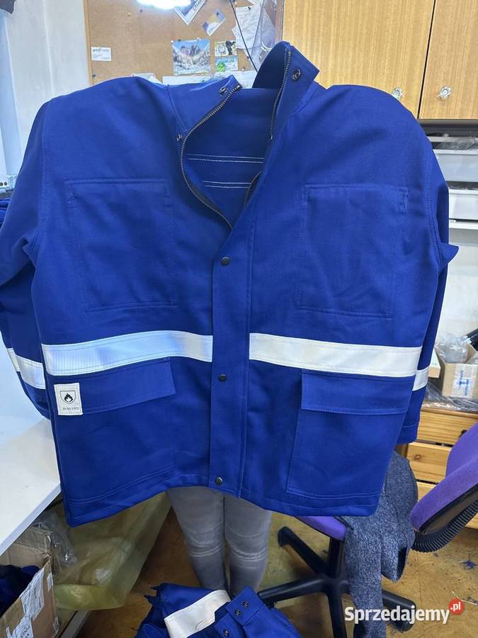 Ubrania trudnopalne spawacza Produkcja Produkcja pomorskie