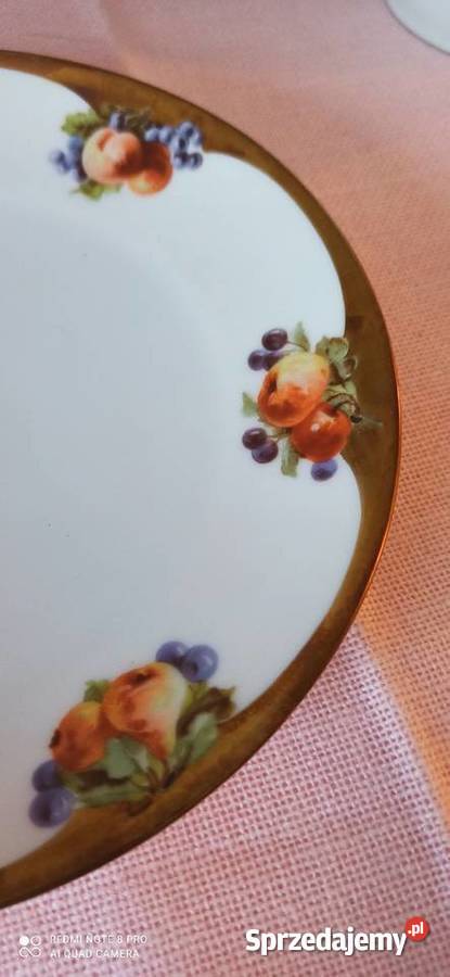 Talerzyk Tirschenreuth Datowanie 1927 r Porcelana i szkło Gdańsk
