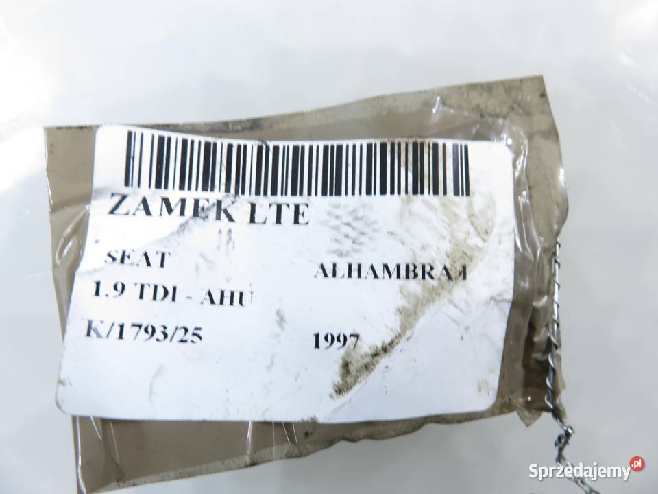 ZAMEK LEWY TYLNY SEAT ALHAMBRA I osobowe małopolskie