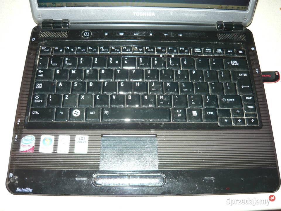 Laptop Toshiba U400 Core 2GHz 2GB Bateria Krotoszyn sprzedam