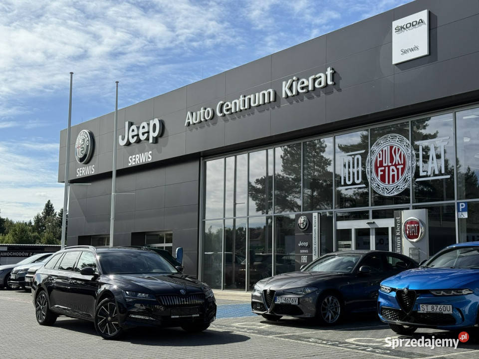 koda Superb bezwypadkowy serwisowany gwarancja czarny śląskie Tychy