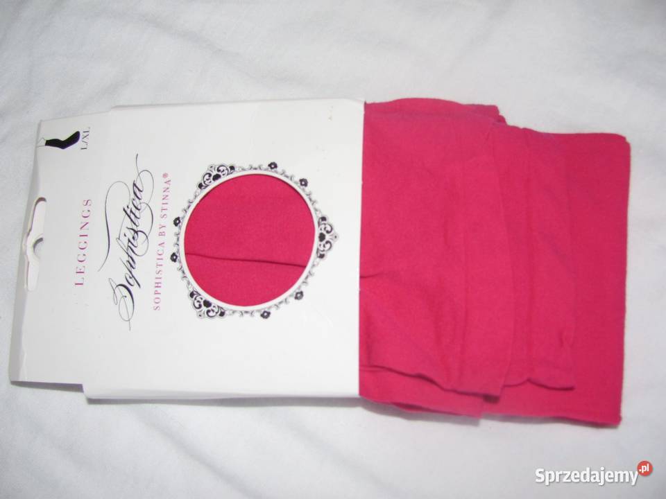 Legginsy getry Sophistica by Stinna LXL Bez wzoru Zamość