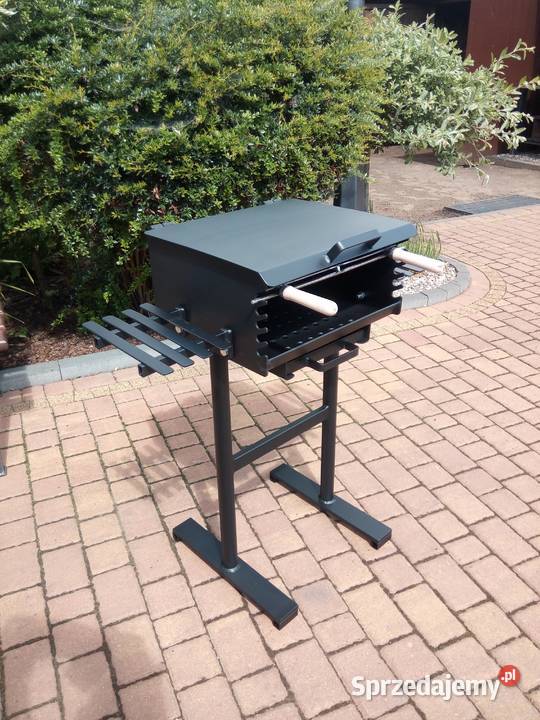Grill na 2 standardowe tacki z popielnikiem HIT wielkopolskie Damasławek sprzedam