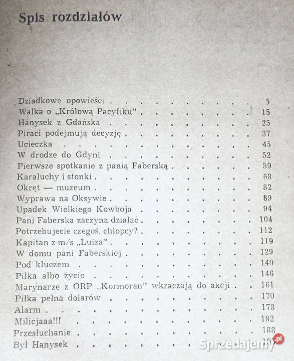 Przerwany rejs Czarnych Piratów Stanisław sprzedam