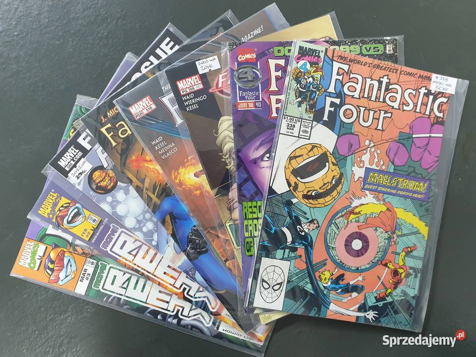 Fantastic Four 8 oryginalnych komiksów Marvel Komiksy Gdynia
