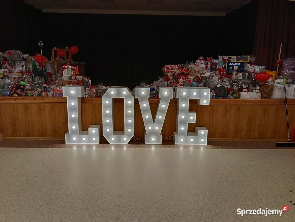 Wynajem Cyfr Napisu LED Czarnków