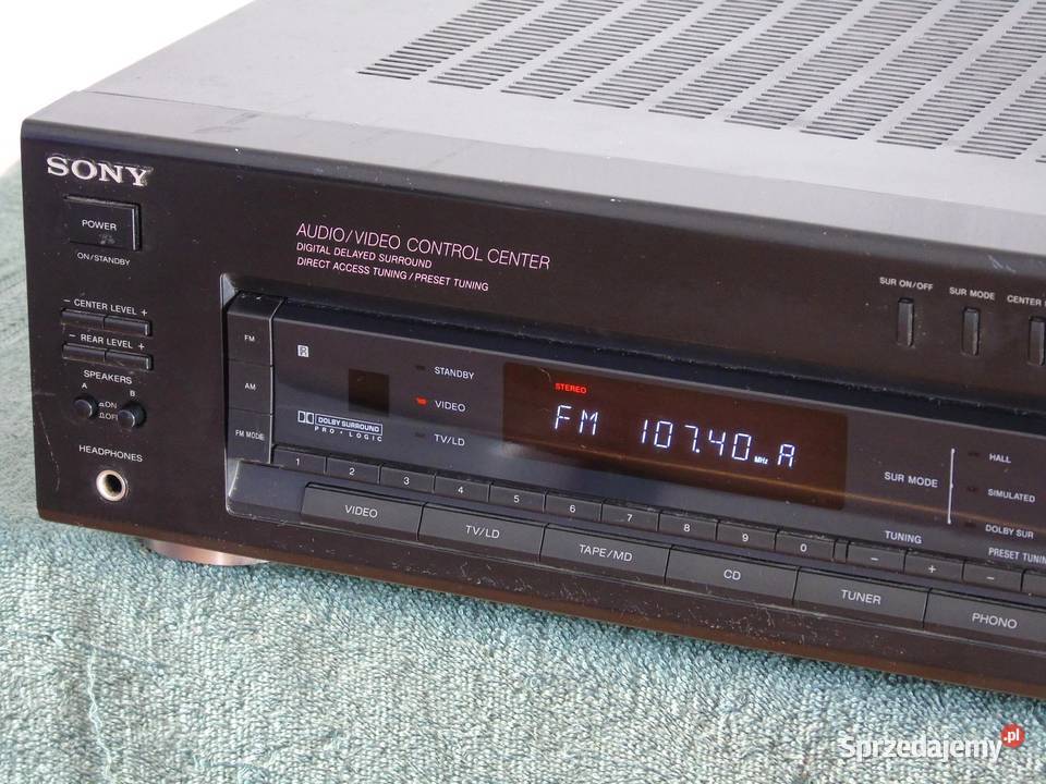 Amplituner Sony STRD515 mocny i sprawny DOSTAWA Jasło