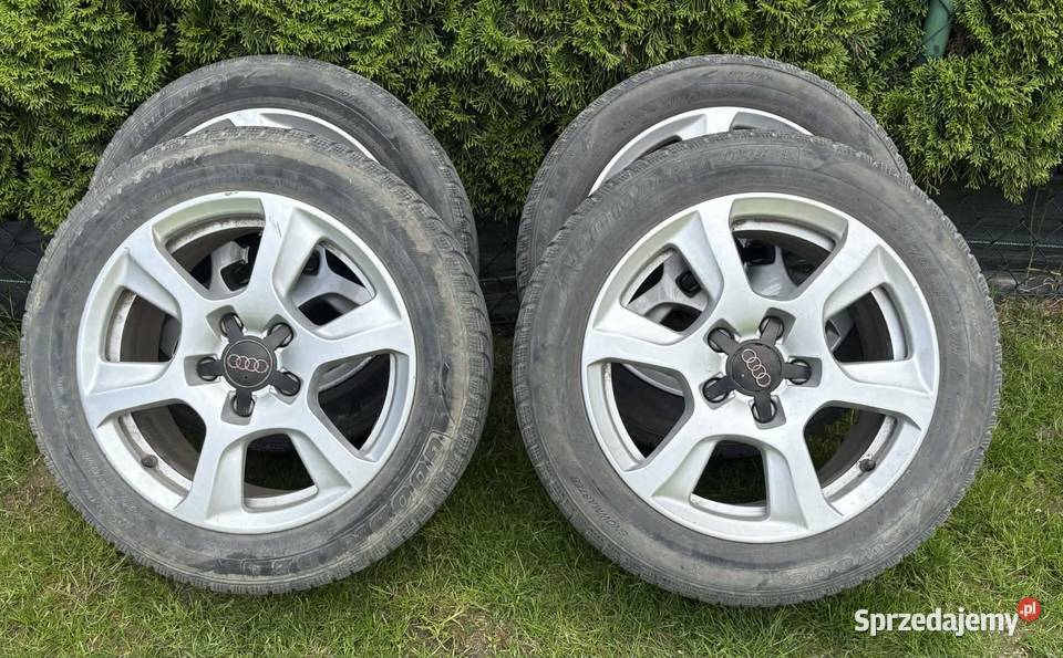 Koła alufelgi opony zimowe oryginał Audi Samochodowe Samochodowe Kleszczewo sprzedam