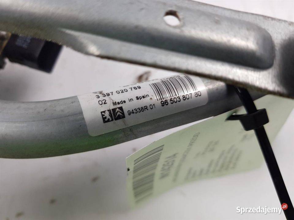 MECHANIZM WYCIERACZEK PRZÓD 207 SW 9650380780 Lipno