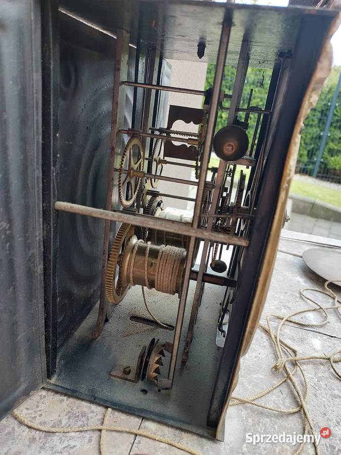 165 Stary zegar wkład mechanizm comtoise komplet Tczew