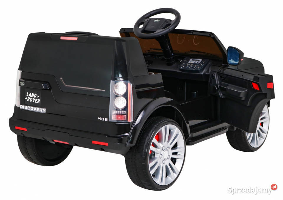 Land Rover Discovery 12V Czarny Koła EVA Pilot Łopuszno