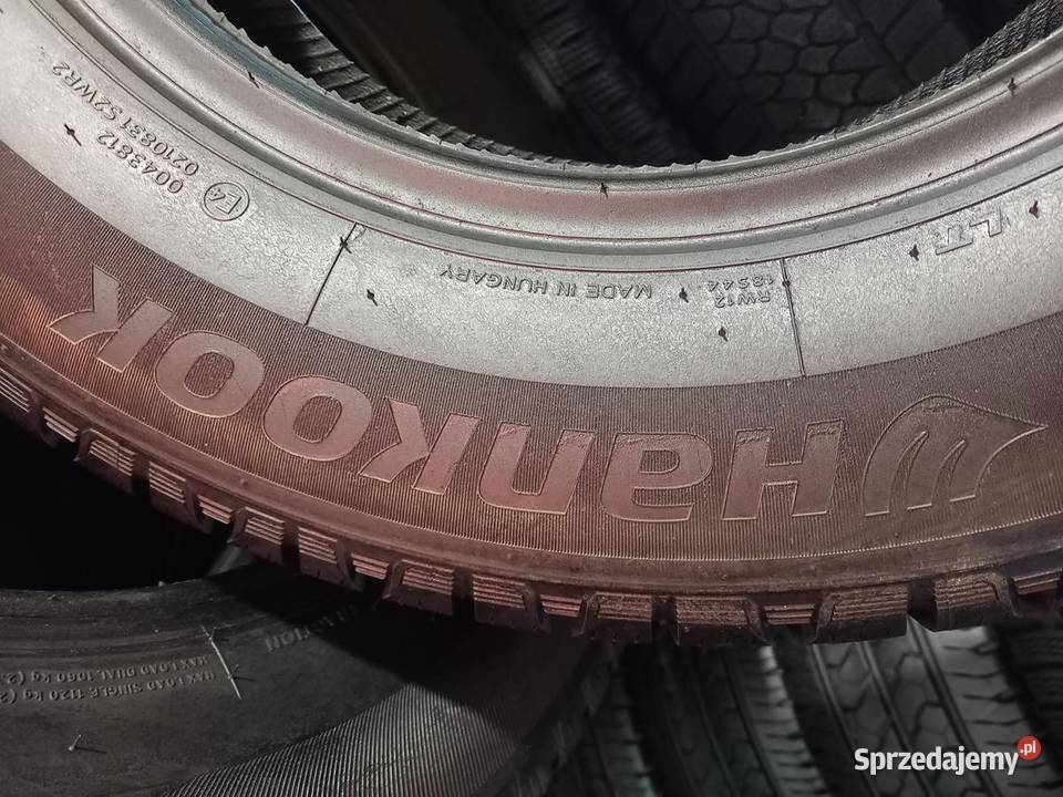 2x Opona UŻYWANA ZIMOWA BUS 22565R16C HANKOOK Zaścianki