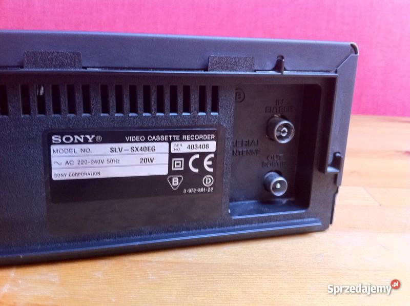 Magnetowid VHS SONY Trilogic Magnetowidy mazowieckie Warszawa