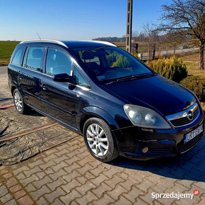 Opel Zafira B 19 cdti 120 7 osobowy lubelskie Ryki