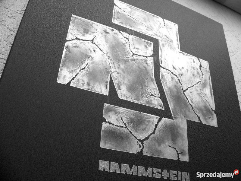 Oryginalny ręcznie rzeźbiony RAMMSTEIN w blasze Sandomierz sprzedam