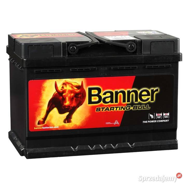 Akumulator Banner Starting Bull 45h 400A