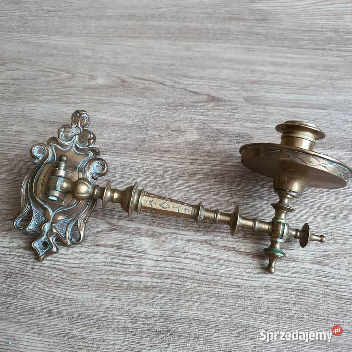 Kinkiet z mosiądz Nowa Sól sprzedam