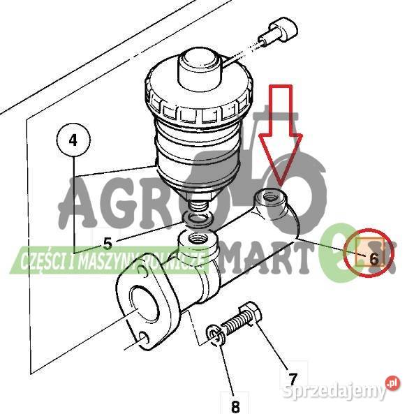 15914805 15914805 15914805 POMPKA HAMULCOWA JCB Wichrów