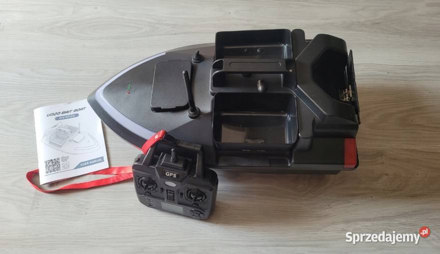 Łódka Zanętowa RC 500m V020 GPS AutoPowrót Duży mazowieckie Siedlce sprzedam