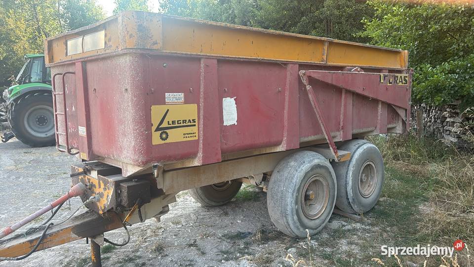 Przyczepa tandem 12t 2 sztuki Ciechanów