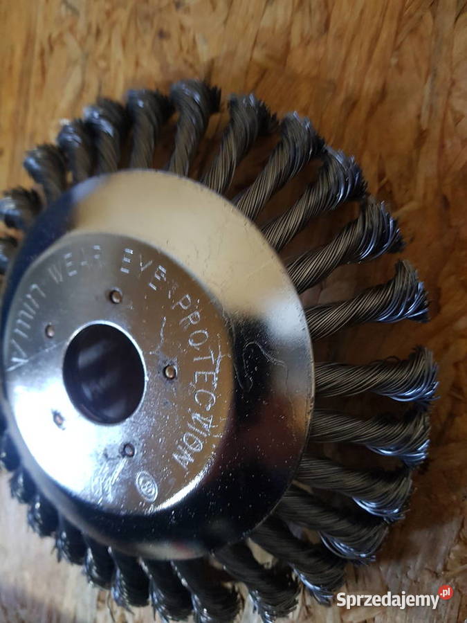 SZCZOTKA DRUCIANA DO KOSY 160 mm DRUCIAK TARCZA Głogowa