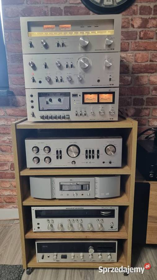 Vintage GoldStar Wzmacniacz GSA8600 Tuner Głuchołazy sprzedam