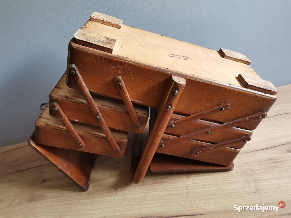 Stara przedwojenna niciarka niciak Art Deco