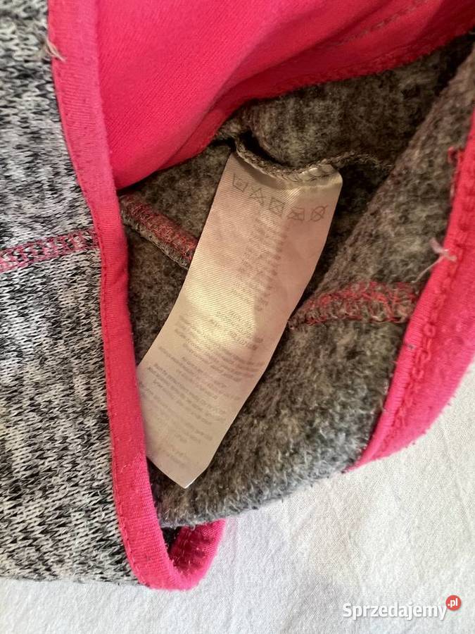 Polar sweter kurtka szary melanż różowy HIT Rozmiar 134 Jasło sprzedam