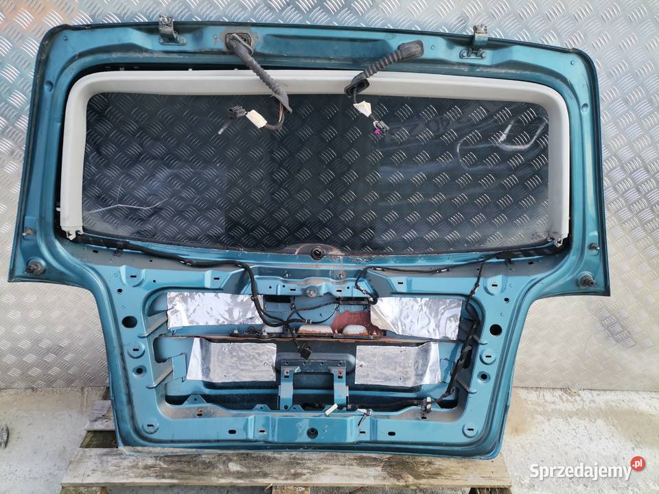 Klapa Tył Bagażnika Volkswagen Touran 04r Pogorzelec