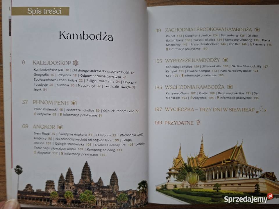 Kambodża i Laos Pascal Gold mapa małopolskie