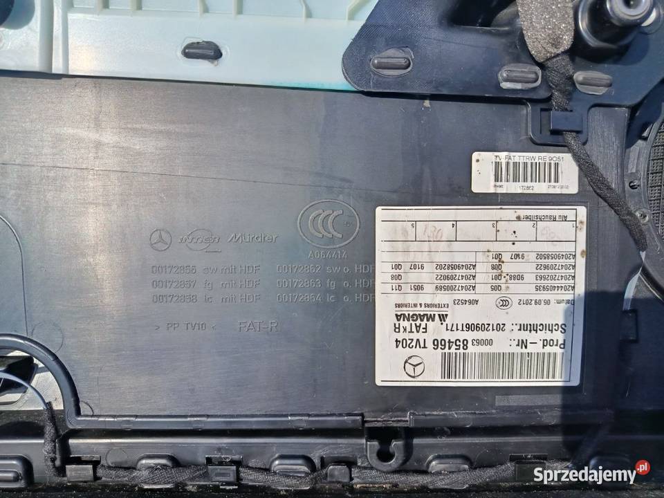 Boczki drzwiowe Mercedes Cklasa W204 osobowe Krościenko Wyżne