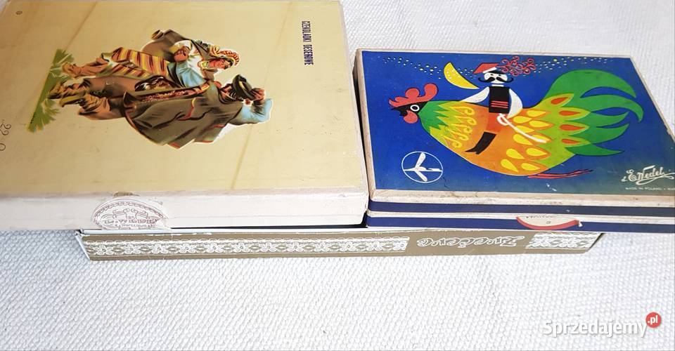 Wedel stare pudełka PLL LOT 3 Pozostałe Warszawa