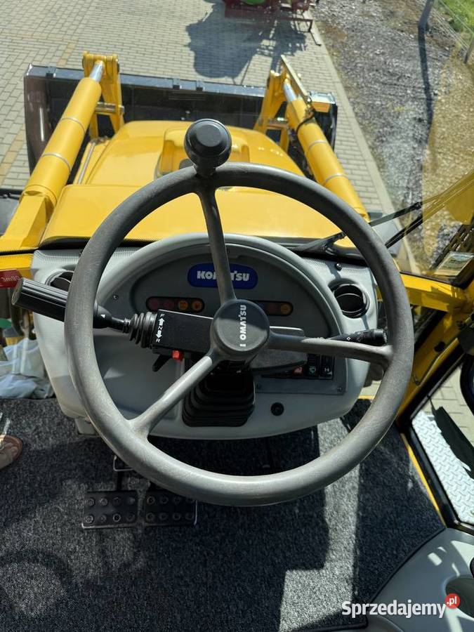 Koparko ładowarka KOMATSU 3 łyżki 600971818 Rok produkcji 2002 Jarosław