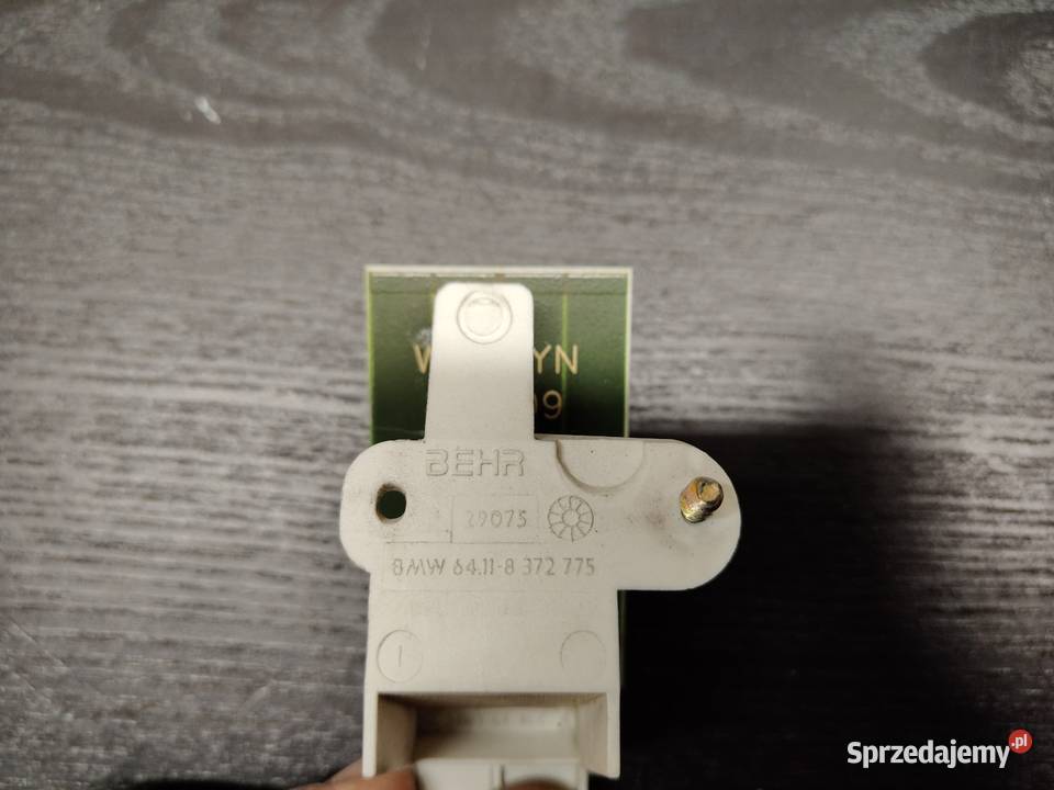 Bmw e36 rezystor dmuchawy oryginał Aleksandrów Łódzki