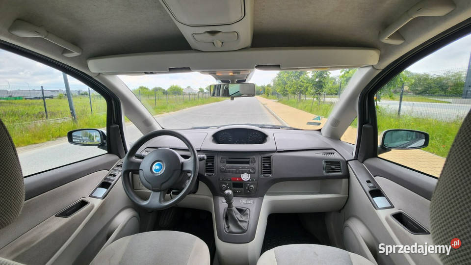 Fiat Idea 2004r 14 benzyna Klima Wspomag Hak 4/5 Pabianice sprzedam
