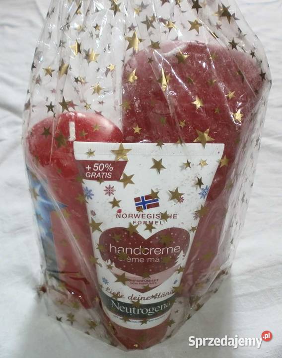 Zestaw prezentowy z Norwegii Świece Krem Kraków