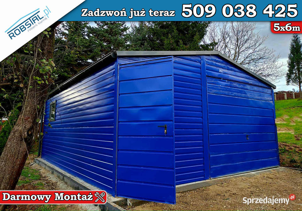 Konstrukcja Stalowa 5x6m SUPER OKAZJA mazowieckie Warszawa