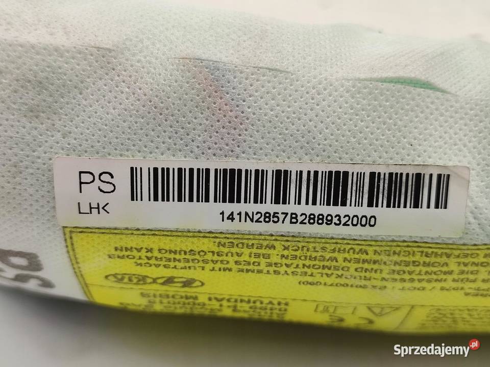 PODUSZKA AIRBAG FOTELA KIEROWCY LEWA KIA SOUL osobowe