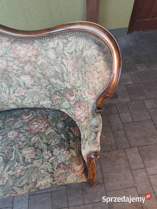 Sofa rococo revival Ludwik Filip
