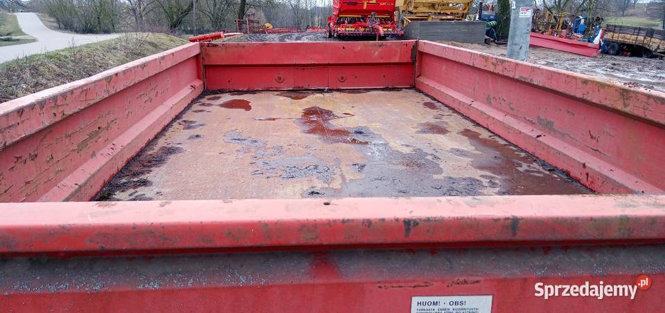 Tuhti M50 Przyczepa Wywrotka 5000 Przyczepy rolnicze Szołtany