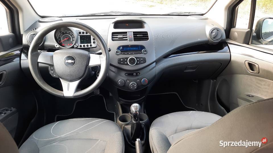 Chevrolet Spark 10 16V BGaz 5 drzwi Klima Rok produkcji 2010 Kraśnik
