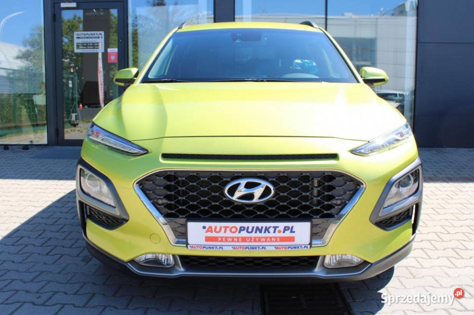 HYUNDAI Kona 2018r Salon 1wł Serwis ASO Kamera Warszawa