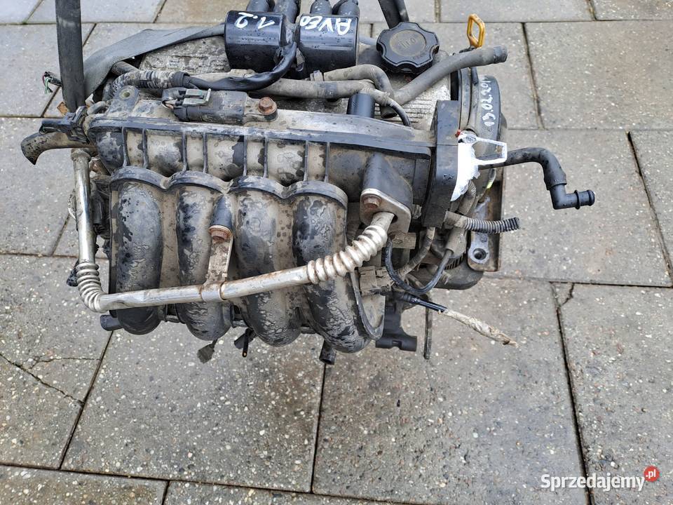 Chevrolet Aveo T200 12 silnik kompletny kod śląskie Jastrzębie-Zdrój